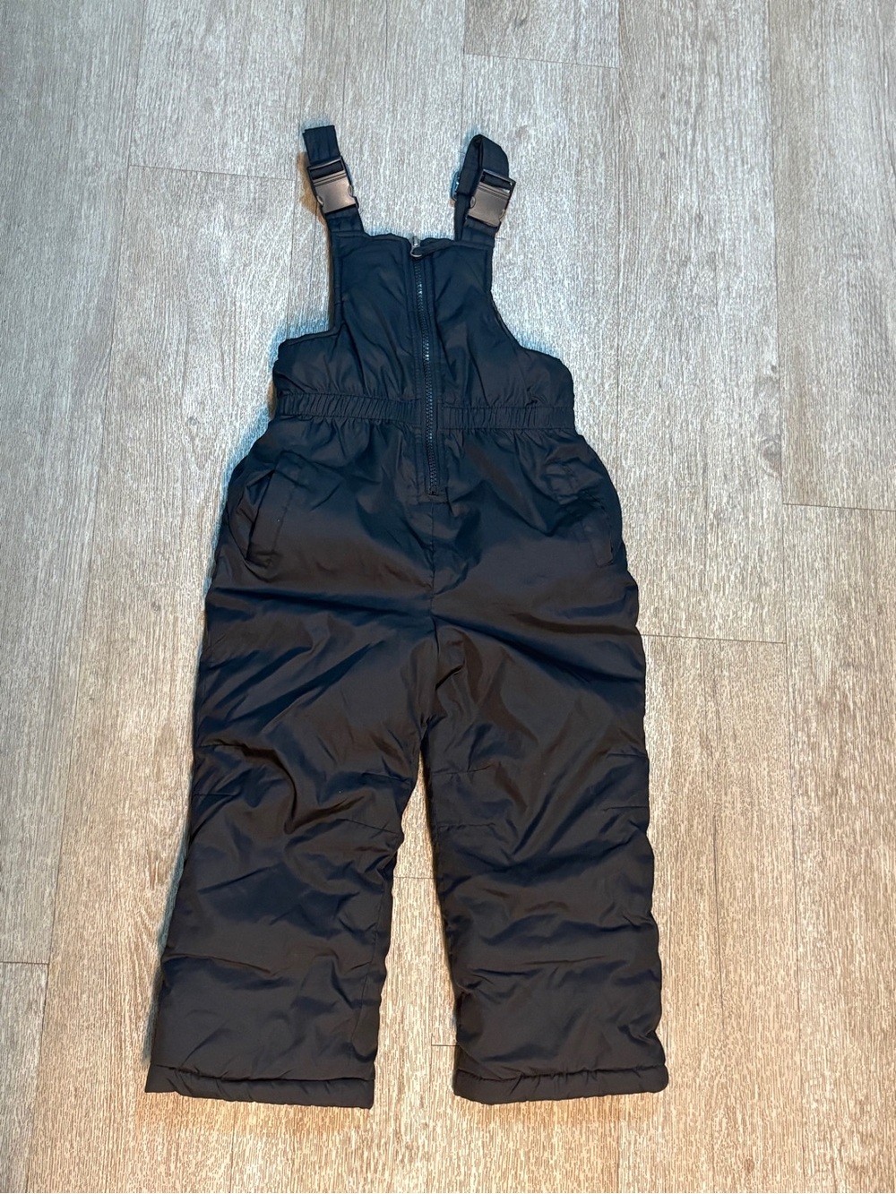 iEXTREME TODDLER BLACK SNOWSUIT OVERALLS SIZE 4T